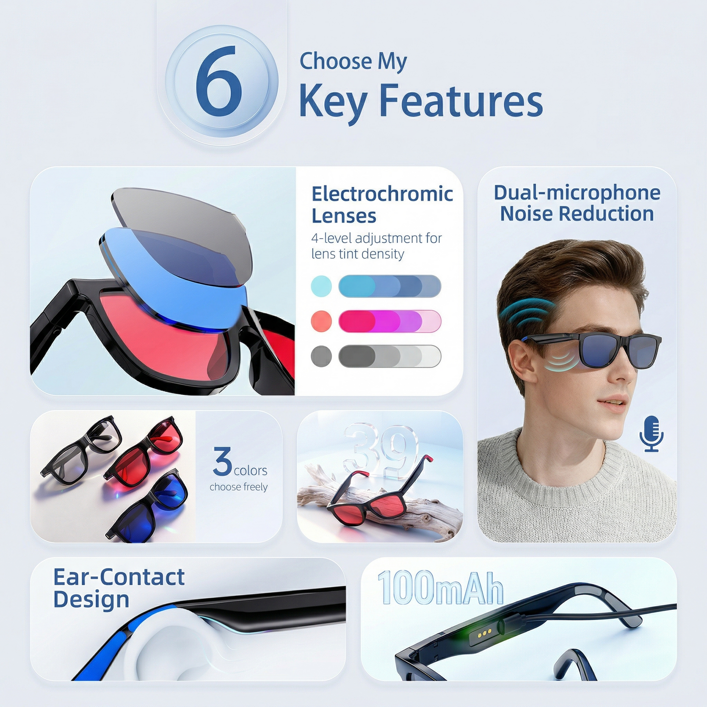 2026 AI Color-Changing Glasses