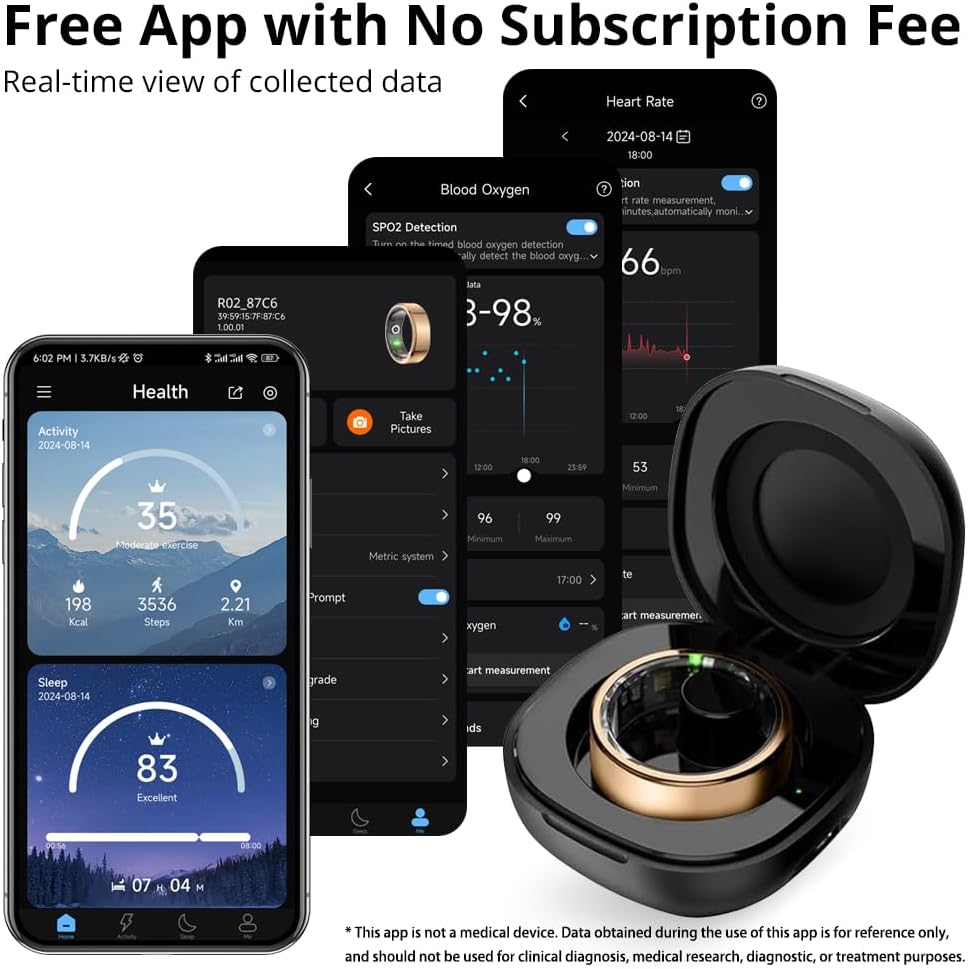 Smart Ring 2026 (Upgraded) for Men and Women