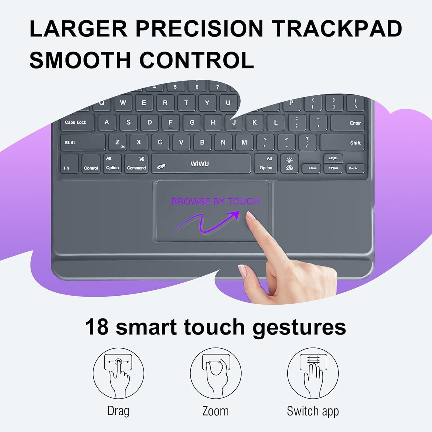 CrystalView® Pro Keyboard 13 inch