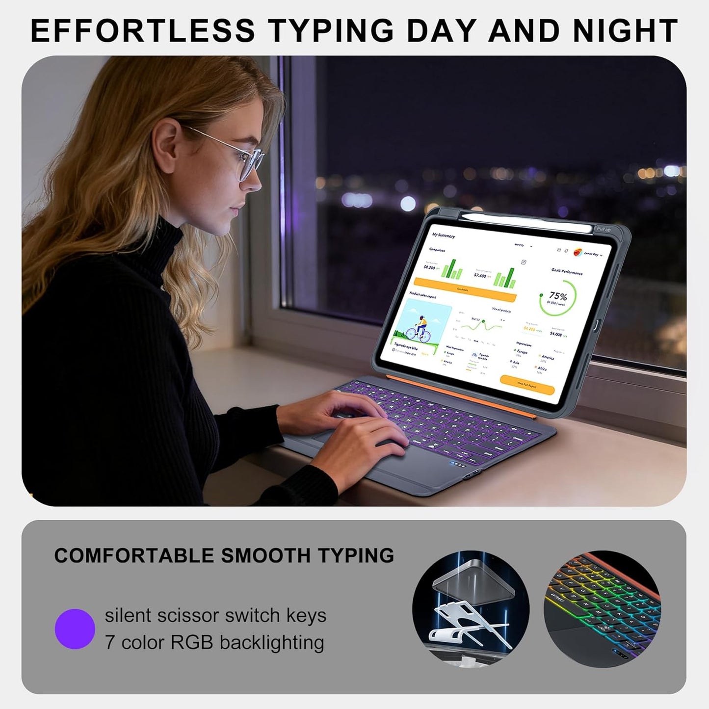 CrystalView® Pro Keyboard 13 inch