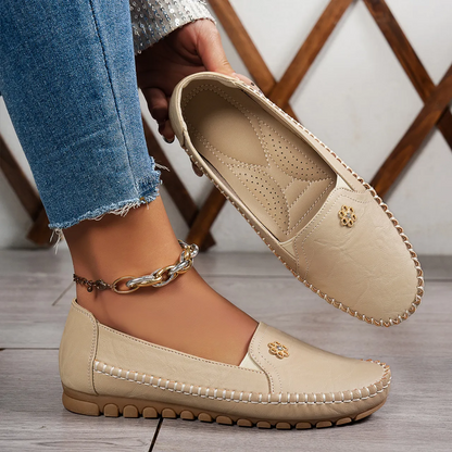 💥Hot Special Discount 55% OFF - Orthopedic leather shoes, Lightweight, Anti-Slip, Breathable for Women