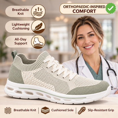 Women’s Orthopedic Support Sneakers – Breathable, Lightweight & Supportive Comfort