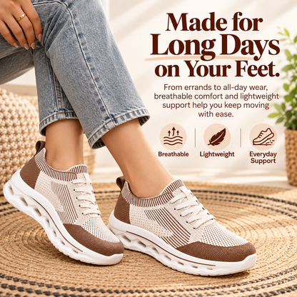 Women’s Orthopedic Support Sneakers – Breathable, Lightweight & Supportive Comfort