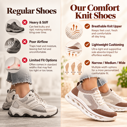 Women’s Orthopedic Support Sneakers – Breathable, Lightweight & Supportive Comfort