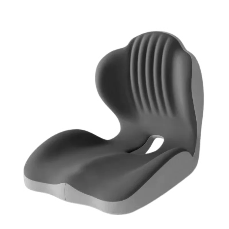Ergonomic Memory Foam Seat Cushion with Lumbar Support – Pressure Relief, Height Boost, Universal Fit