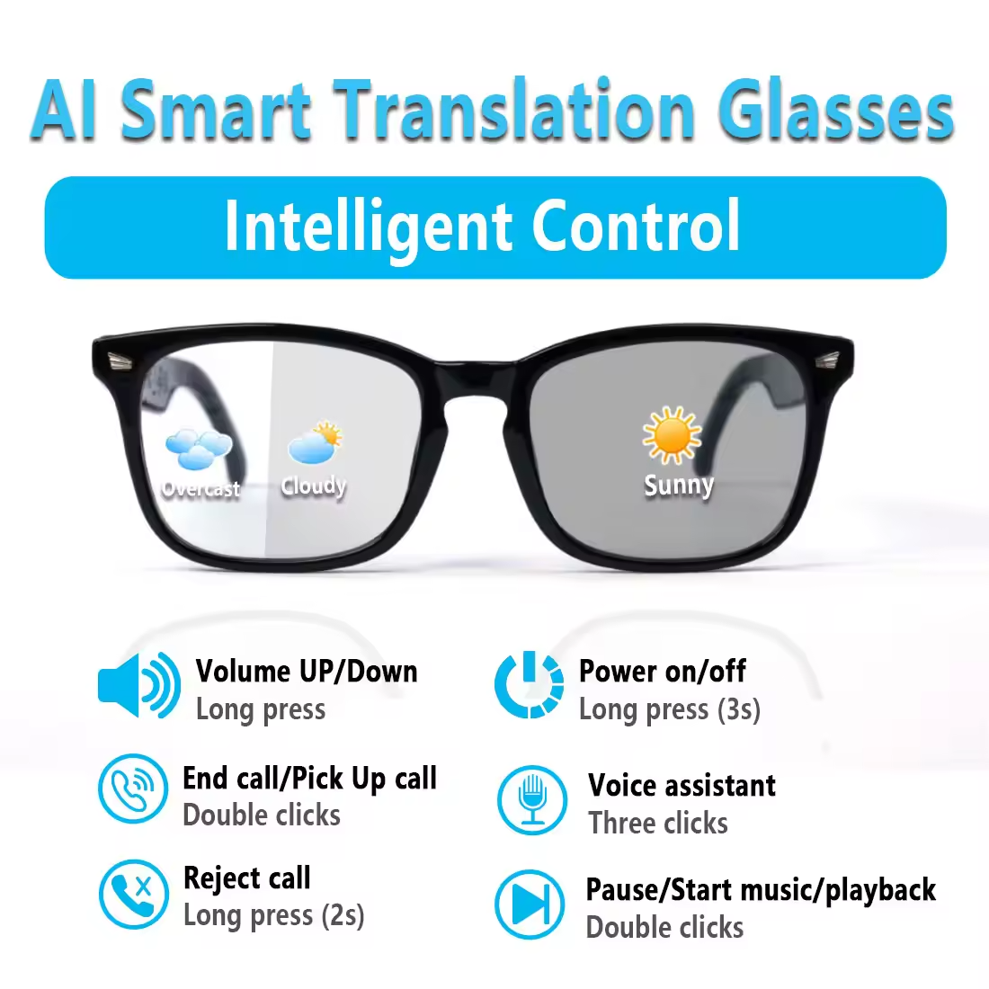2026 AI Smart Translation Glasses