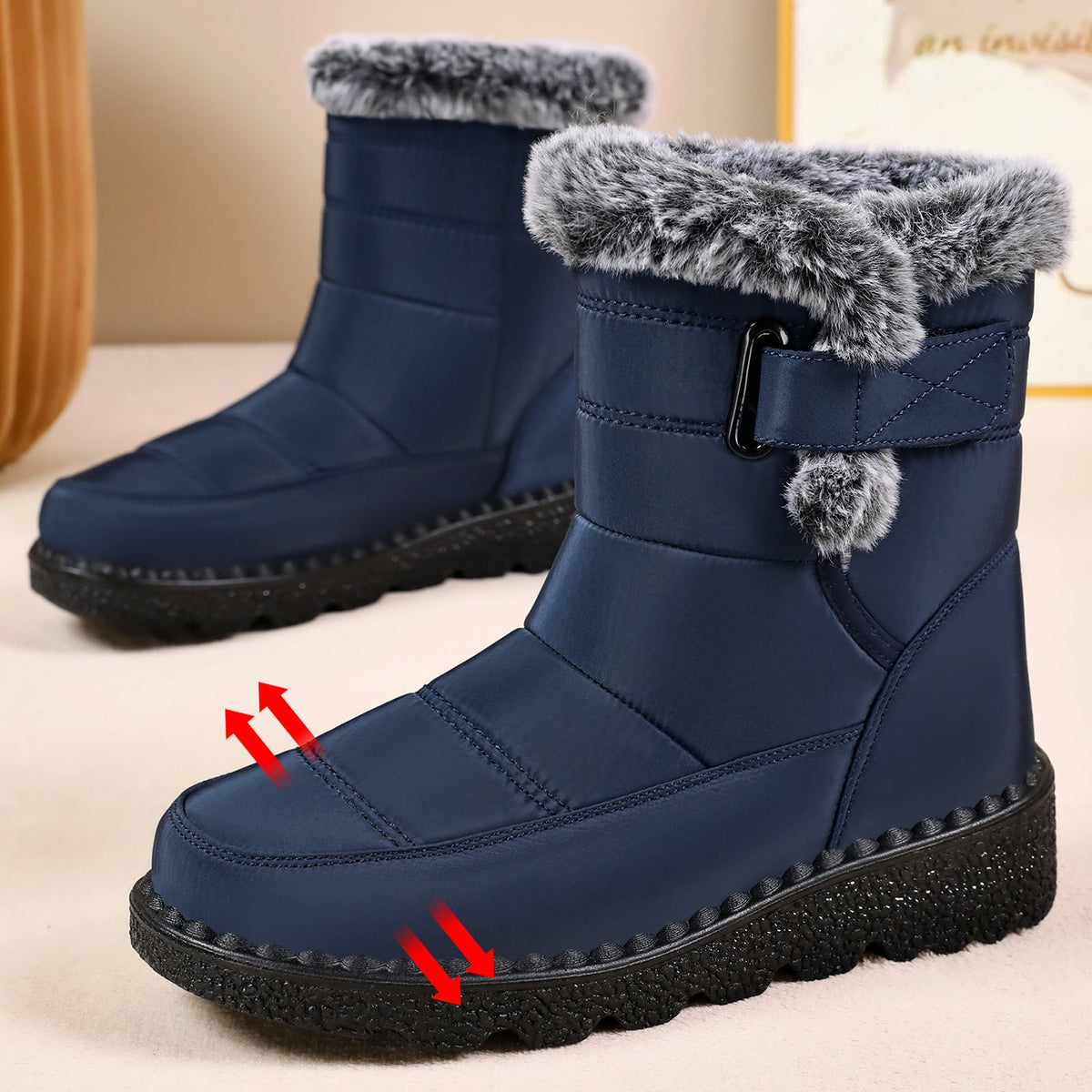🔥Last Day Sale 55%🔥Women’s Warm & Dry Waterproof Winter Boots