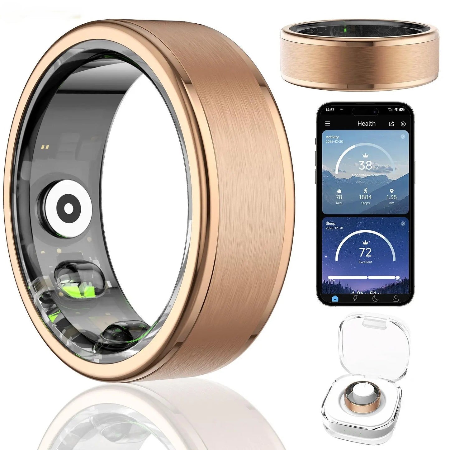 Smart Ring 2026 (Upgraded) for Men and Women
