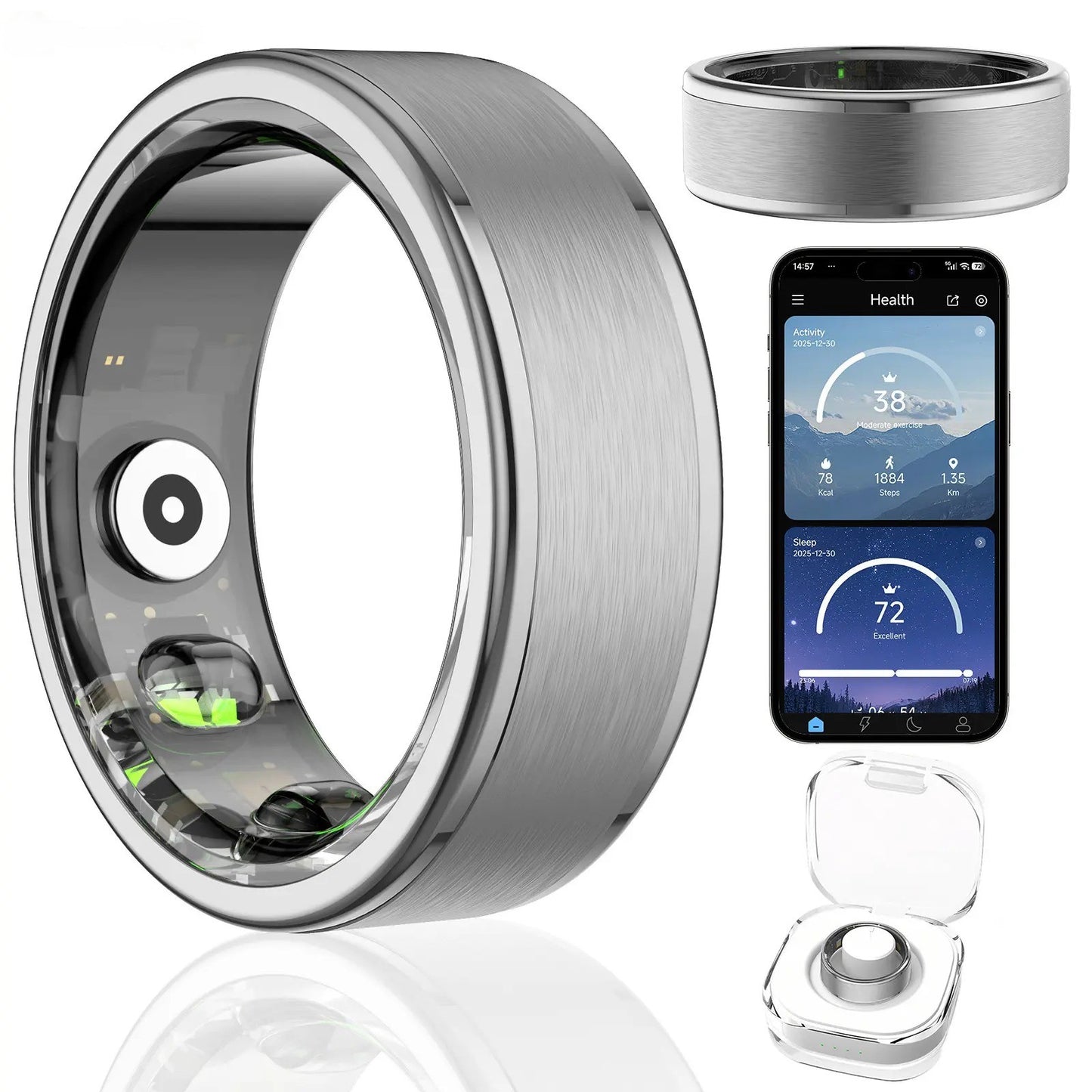 Smart Ring 2026 (Upgraded) for Men and Women