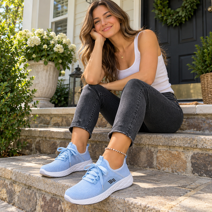 Women's Orthopaedic Comfort Walking Shoes – Cushioned Support for Heel Pain, Sore Feet & All-Day Comfort