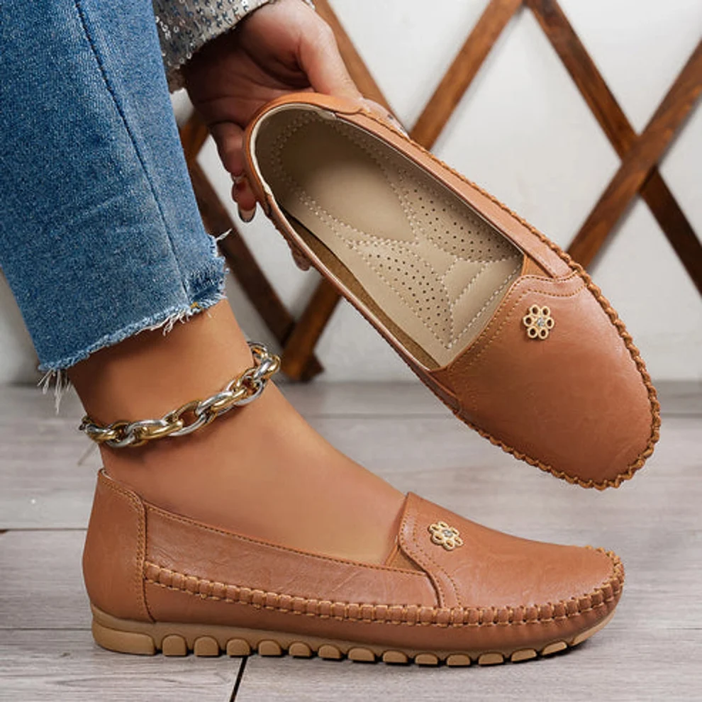 💥Hot Special Discount 55% OFF - Orthopedic leather shoes, Lightweight, Anti-Slip, Breathable for Women