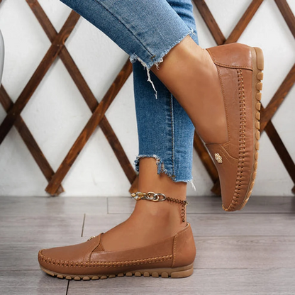 💥Hot Special Discount 55% OFF - Orthopedic leather shoes, Lightweight, Anti-Slip, Breathable for Women