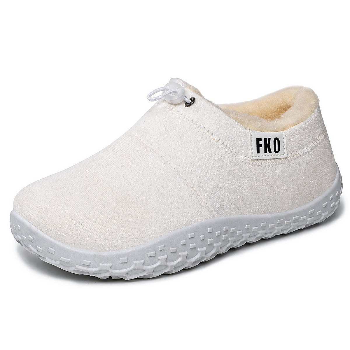 Women’s Warm Plush-Lined Mules – Warm, Comfortable & Non-Slip Winter Shoes