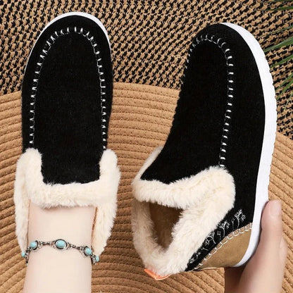 Orthopedic Fleece Slip-On Boots
