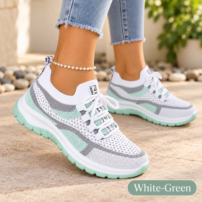 Women’s Orthopedic Support Sneakers – Breathable, Lightweight Casual Sport Shoes