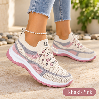 Women’s Orthopedic Support Sneakers – Breathable, Lightweight Casual Sport Shoes