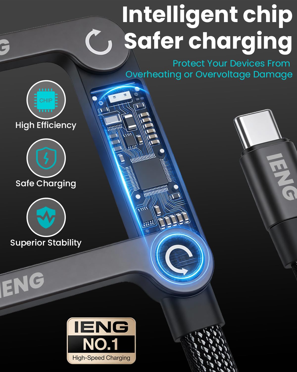 StealthStand™ 240W USB-C Cable